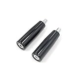 T Tulead Revolving Handle Lathe Crank Handle Machine M10 Thread Handle Grip Rotating Handles 2PCS