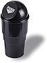 JUSTTOP Mini Car Trash Can, Small Automatic Portable Trash Can with Lid, for Car Home Office (Black)