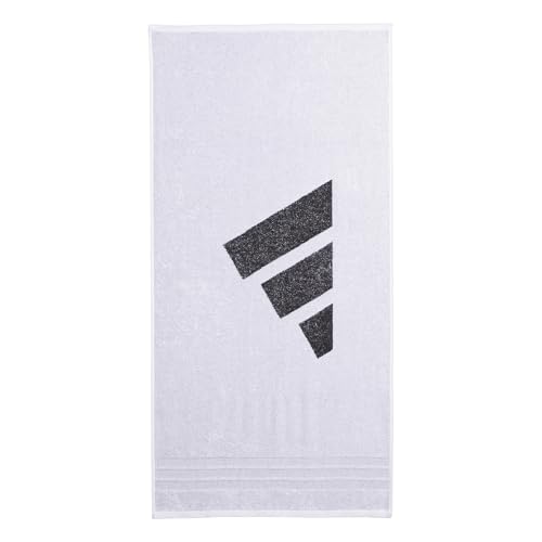 adidas Unisex - Adulto Performance Towel Small Towel, white/black, One size