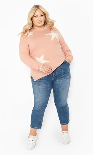 Image of Avenue Women's Plus Size Miley Star Sweater