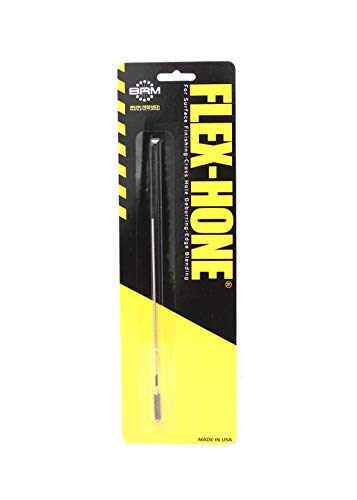 Image of Brush Research BC4M240AO FLEX-HONE, 0.157 inch (4mm) Diameter, 240 Grit, Aluminum Oxide, For Aluminum, Brass, Bronze and Softer Non-Ferrous Materials