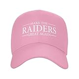 Make The Raiders Great Again Baseball Cap Golf Dad Hat Adjustable Original Classic Hat Men Women Pink