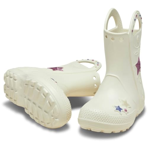 Image of Crocs Kids' Handle It Rain Boots | Waterproof Slip On Shoes | Kids' Rain Boots