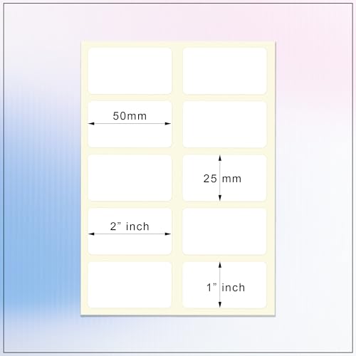 Image of 200 Piece Waterproof Vinyl White Pantry Labels Stickers for Mason Jar Glass & Plastic Bottles