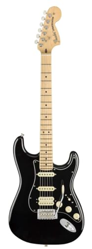 1 Humbucker - Nero Fender American Performer HSS MN (Black) - Chitarra elettrica