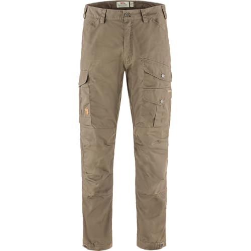 Image of Fjallraven Vidda Pro Men's Hiking Trousers (US, Wasit Inseam, 30, 30, Regular, Short, Suede Brown)