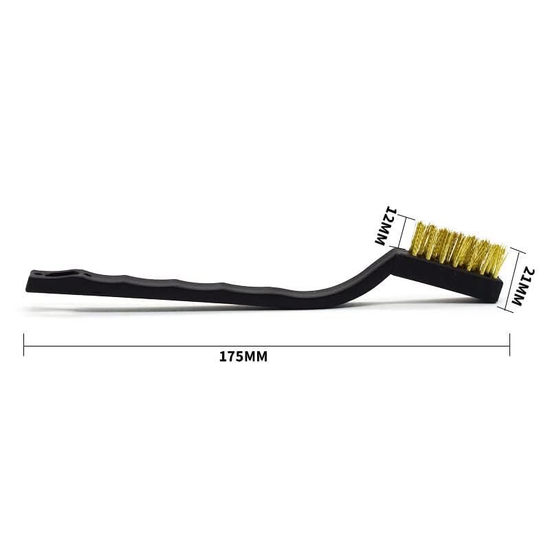 Image of Wire Brush Cleaning Brush Tool Steel Brass Nylon Metal Cleaning Polishing Rust Brush Metal Cleaning Brush Tool Fashion, Abrasive and Finishing Products