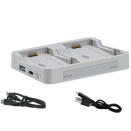 Station de charge rapide pour 2 batteries DJI Flip avec mode de stockage