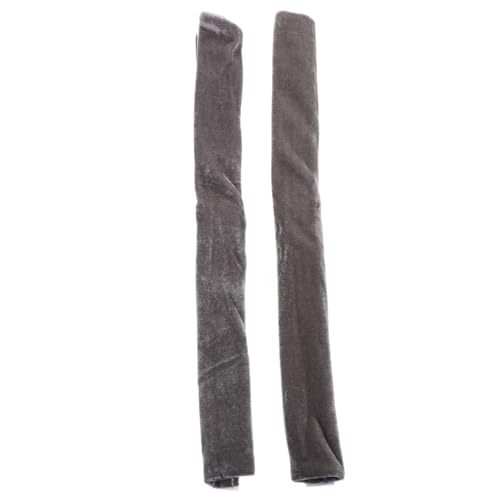 jojofuny Protector Antideslizante para Manijas de Electrodomésticos Funda para Puerta de Refrigerador y Lavavajillas Suave y Decorativa para Cocina de Gris