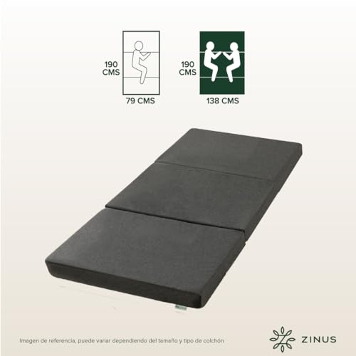 Colchon plegable individual Marca Zinus (3)
