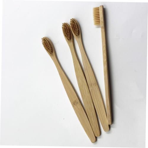 FOMIYES 12 Stück Teiliges Natürliches Zahnbürsten set mit Weichen Borsten für Gründliche Reinigung und Schonende Zahnfleischmassage Ergonomischer Rutschfester Griff Nachhaltige – Bild 5