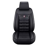 Front & Rear Seat Covers for Chevrolet Camaro 1999-2021 Car Seat Cover Luxury PU Leather Comfortable Wear Resistant Black