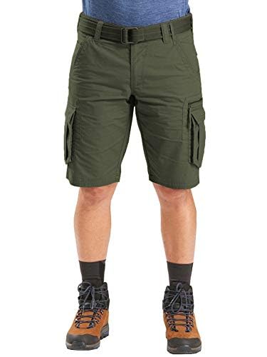 reoutlook- the fashion connect Reoutlook Men Solid Casual Belt Cargo Shorts/Bermuda Shorts with Multiple Pockets-picture-50