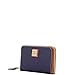 Dooney & Bourke Pebble Grain Medium Zip Around Wallet