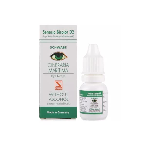 Cineraria Maritima Schwabe D2 Eye Drops 10 Ml Dwsg Amazon.in Health
