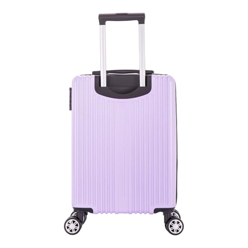 Mala de Viagem Dublin Rígida 360° Santino Preto M - AMZV204M (Lilás)