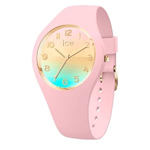 ICE-WATCH – ICE horizon Pink girly – Women’s wristwatch with silicon strap – 021362 (Small), Pink, Strap