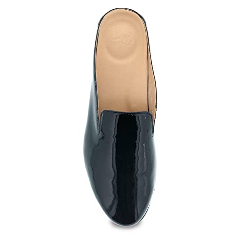 Image of Dansko Lexie Slip-On Mules for Women - Comfortable Flat Shoes with Arch Support - Versatile Casual to Dressy Footwear - Lightweight Rubber Outsole