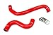 HPS 57-1052-RED Red Silicone Radiator Coolant Hose Kit