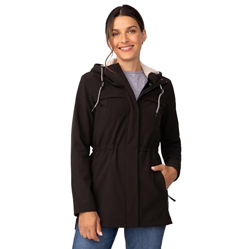 Free Country Women’s FreeCycle® Long Super Softshell® Jacket Black M