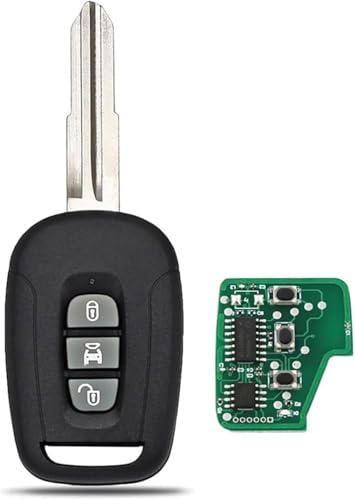 Clé complète 3 boutons pour double de clé Chevrolet Captiva Aveo Spark