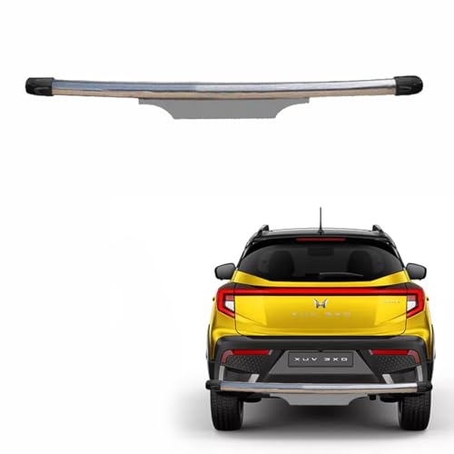 Image of Stainless Steel High Gloss Safety Rear Bumper Protector Sutaible for XUV 3XO