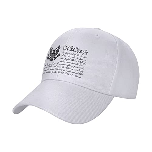 COTECI Constitución divertida del sombrero de la bola de la base Nosotros la gente Casquette los sombreros divertidos para el humor de los adultos
