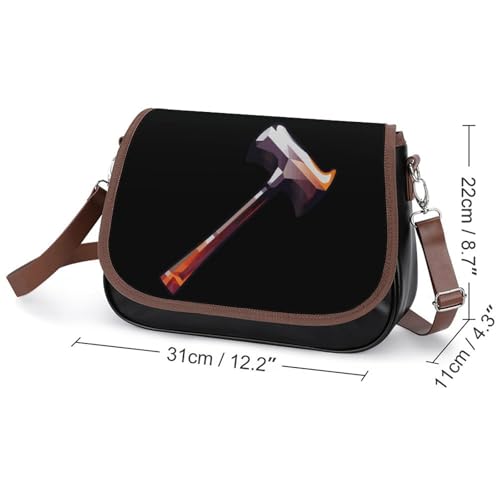 Hammer Women's Crossbody Bags PU Leather Bag Handbags Mini Shoulder Bag Messenger Bag2