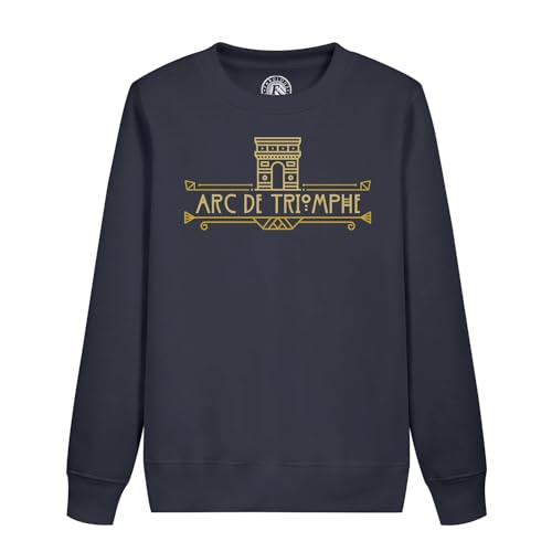 Sweatshirt enfant souvenir de Paris motif Arc de Triomphe chic