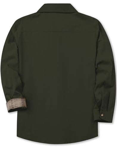Image of SANGTREE Long Sleeved Flannel Shirt Button Down Plaid Shirts