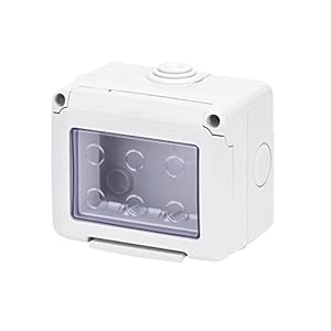 Gewiss Contenitore per Apparecchi System, Stagno, 3 Posti, Grigio Ral 7035, IP55