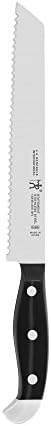 HENCKELS Statement Razor-Sharp 8-inch Bread Knife, Cake Knife, German Engineered Informed by 100+ Years of Mastery, Black