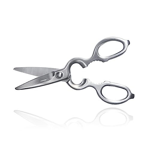 Tonma Jp TKS-1 Kitchen Scissors All Purpose [ Made In Japan ] 8 Inches Sharp Stainless Steel Forged Kitchen Shears Heavy Duty cover