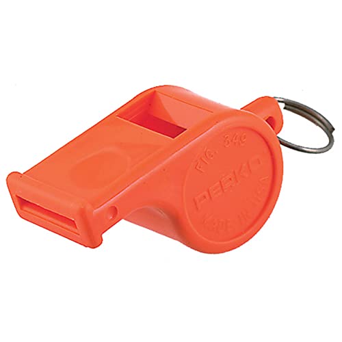 Silbato tipo bola Perko naranja plástico miniatura 1
