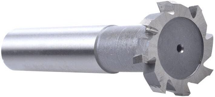 50mm * / 6/8 / 10 / 12mmの葉柄20mmを超える硬質合金高速鋼T溝フライスカッターを直接処理 (Dimensi