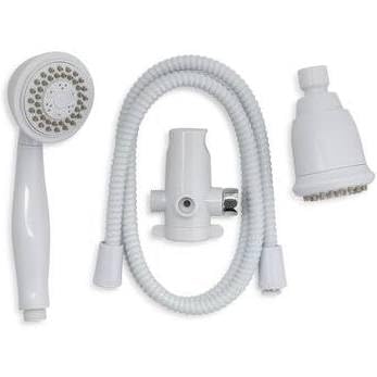 Kit de regadera de mano 3.15 in. blanco