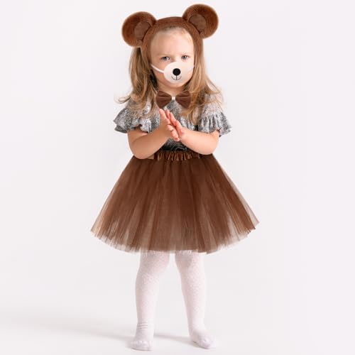 Disfraz Completo Infantil de Oso con Accesorios miniatura 4