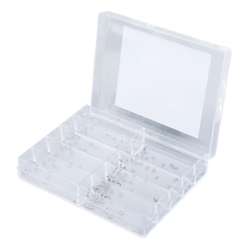 BONKZEBU 200 Pièces 10 Tailles de de Bouton Poussoir de Montre en Métal, Circlips Assortis, de Rondelle de Montre pour la Réparation D'horloger, Anneau de Retenue de Montre,