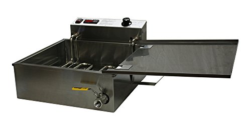 Paragon ParaFryer Funnel Cake Fryer Machine for Professional Concessionaires Requiring Commercial Quality & Construction 25 Pound Oil Capacity 4400 Watts Electric 220 Volt Requires 6-20 Receptacle