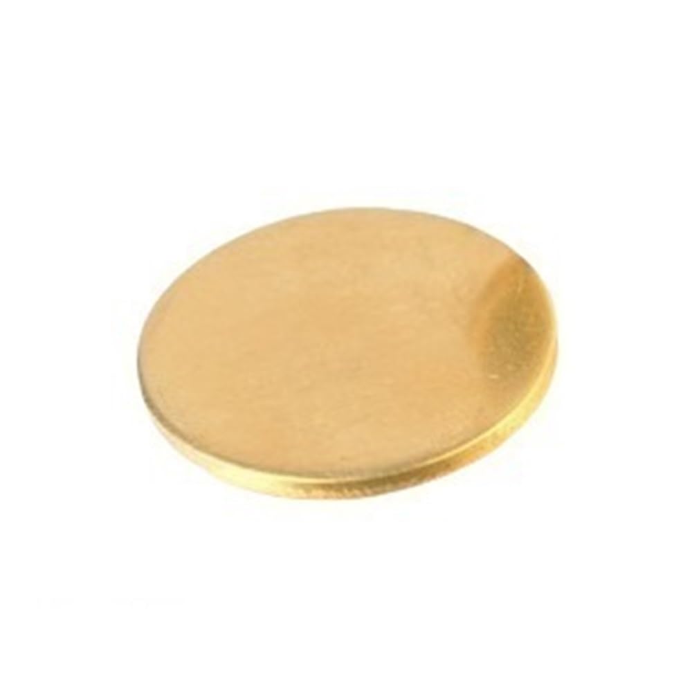 1pc Round Brass Plate Diameter 30-150mm, High Hardness Brass Sheets for Building Decorations(3x40mm)