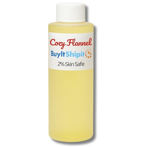 Image of Cozy Flannel Fragrance from Our Holiday Collection - Perfect for Adding Aroma to Freshies, Candles, Soaps, and Diffusers - 32 Ounces
