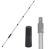 campMax Mehrzweck Verlängerungsstange, 3,6m Aluminium leichte dauerhafte Teleskopstange,Verlängerung für Farbroller Deckenfenster Reinigung (nur Pole)