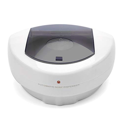 EVTSCAN Distributeur de savon automatique à montage mural, 500ML Détecteur de distributeur de savon à désinfectant automatique Capteur mains libres sans contact fixé au mur, pour hôtel de salle de bai