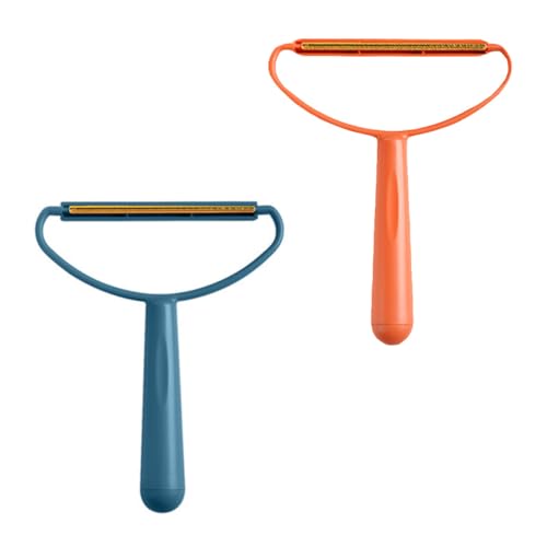 GOOHOCHY Removedor de Pelusas Portátil para Ropa y Trajes, 2 Piezas de Plástico y Cobre, Fácil de Almacenar, Elimina Pelos y Polvo en Pantalones y Prendas