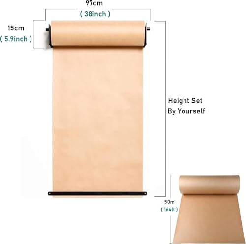 Coupe-papier kraft mural 97cm pour organiser vos ateliers de brainstorming - 3