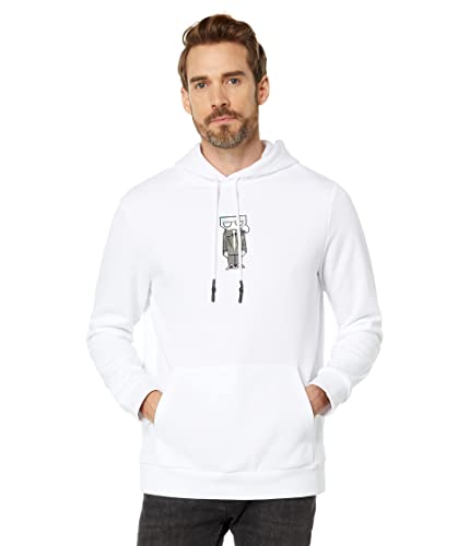 Karl Lagerfeld Paris Men's Soft Solid Hoodie