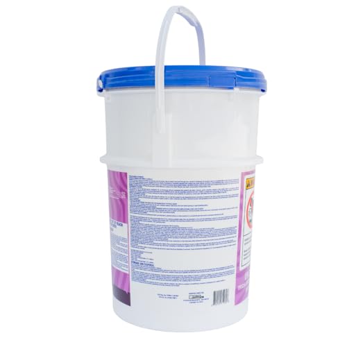 Image of Pyrock Chemical Pools 3 Inch Chlorine Tablets for Pools, 50 lb Pool Chlorine Tabs, 99% Trichlor, 90% Available Chlorine, Slow Dissolving Stabilized Chlorine Tablets for Swimming Pools, Floaters