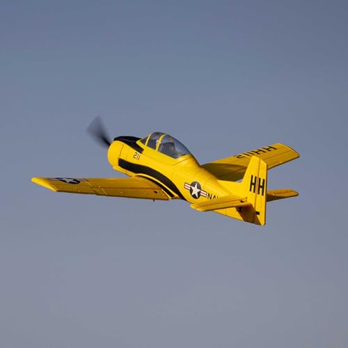 Image of HobbyZone RC Airplane T-28 Trojan 450mm RTF (Everything Needed to Fly is Included) with Safe, HBZ-1228