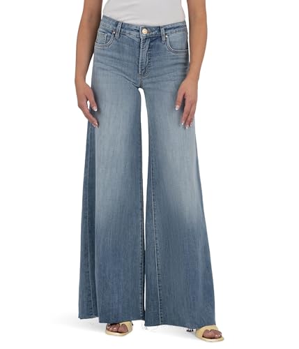 KUT from the Kloth Women's Blake High Rise Super Wide Leg