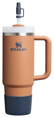 Image of Stanley Quencher Boot and Straw Cover Cap | Anti-Slip Silicone Protector for Tumbler with Handle | Accessory Set for Stainless Steel Drinking Cup | BPA-Free